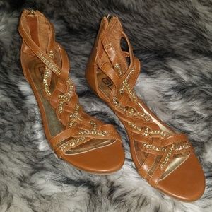 GLO Jean Tan Sandals